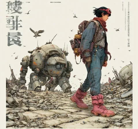 《夜行队》漫画封面，小队在夜色中集结